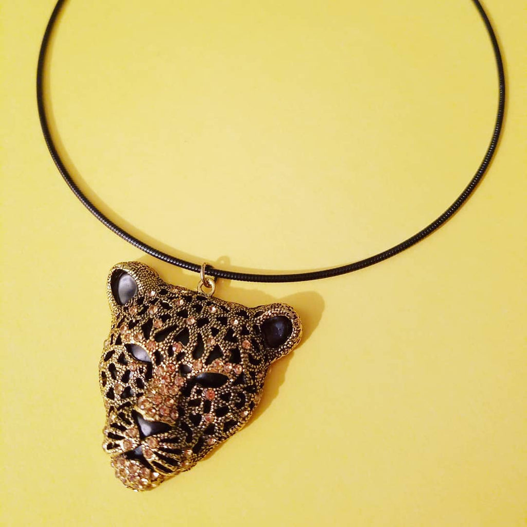 Sultry Leopard Necklace